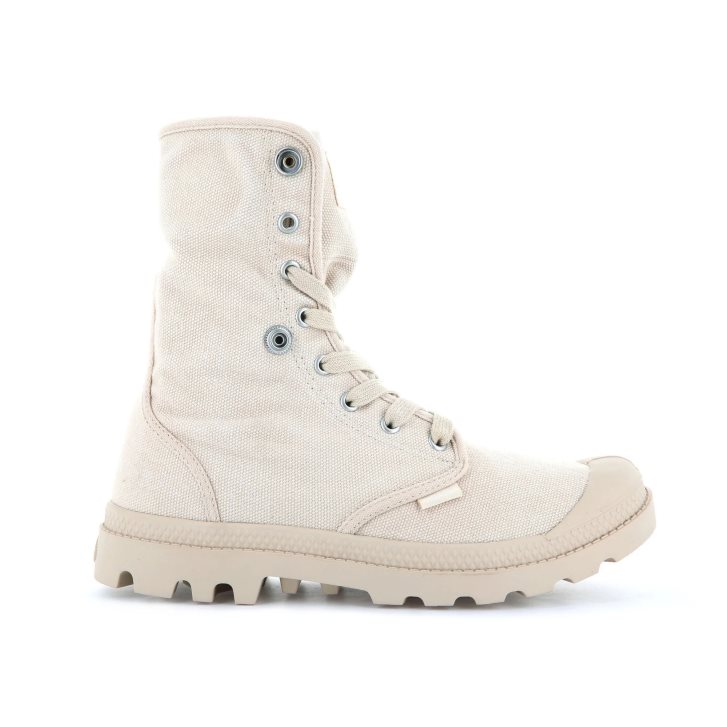 Palladium Baggy Støvler Dame Beige | 894527-HVQ