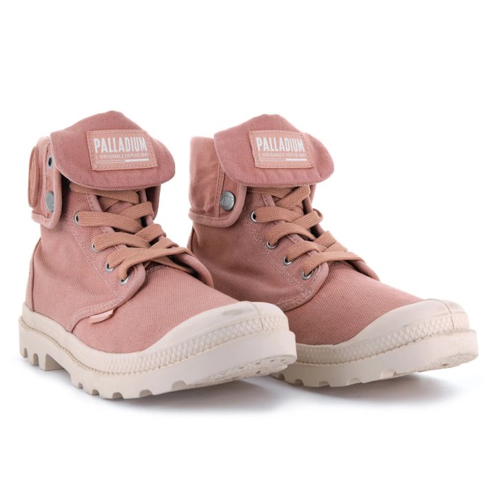 Palladium Baggy Støvler Dame Rosa | 692783-ISG