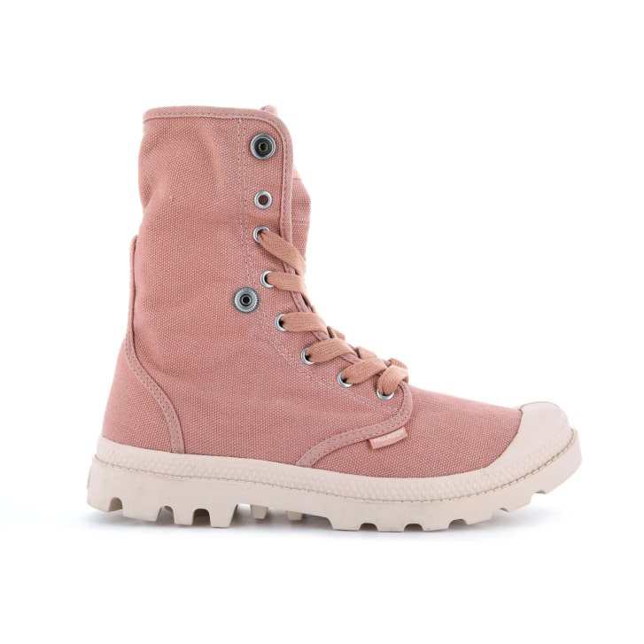 Palladium Baggy Støvler Dame Rosa | 692783-ISG