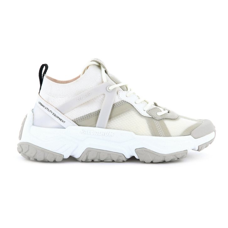 Palladium Off-grid LO Adventure Joggesko Herre Hvite | 456703-BOI