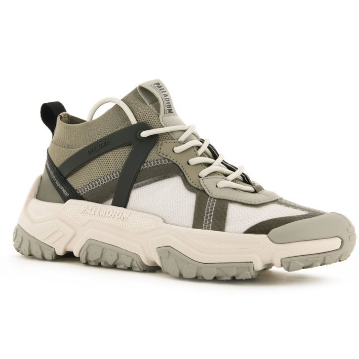 Palladium Off-grid LO Adventure Joggesko Herre Olivengrønne | 708245-SGX