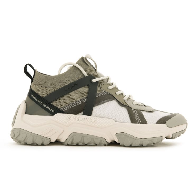 Palladium Off-grid LO Adventure Joggesko Herre Olivengrønne | 708245-SGX