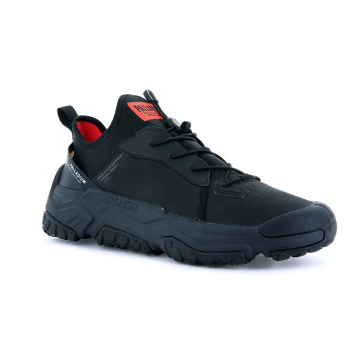 Palladium Off-grid LO NYL Joggesko Herre Svarte | 675342-YIZ