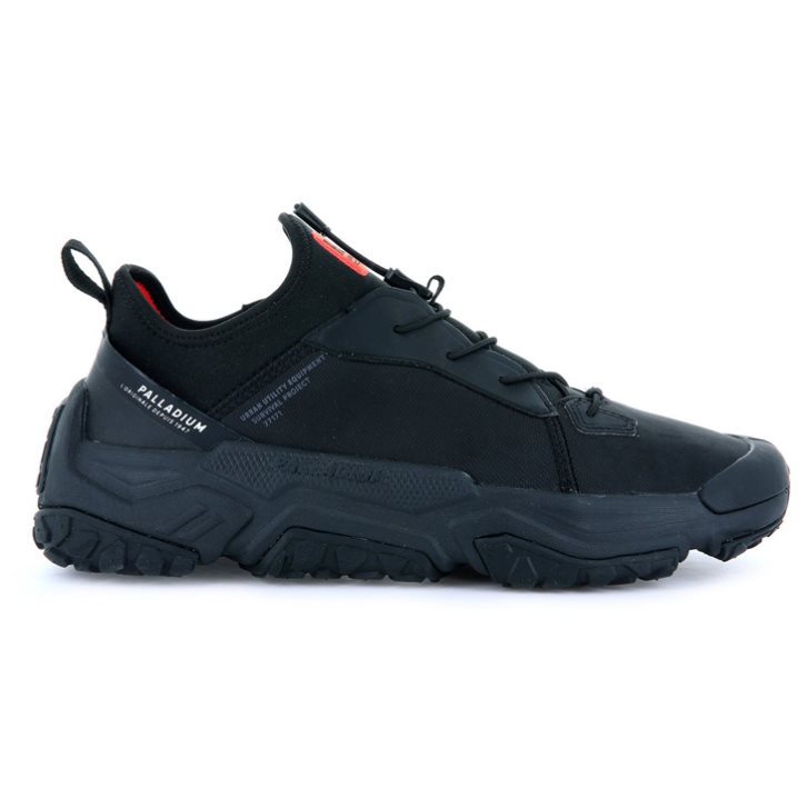 Palladium Off-grid LO NYL Joggesko Herre Svarte | 675342-YIZ