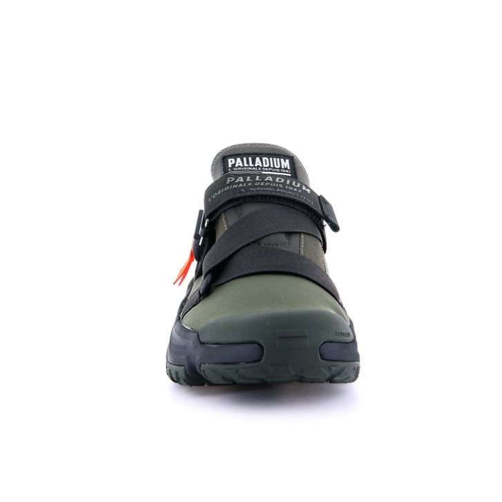 Palladium Off-grid LO Utility Joggesko Dame Olivengrønne | 237654-ADN