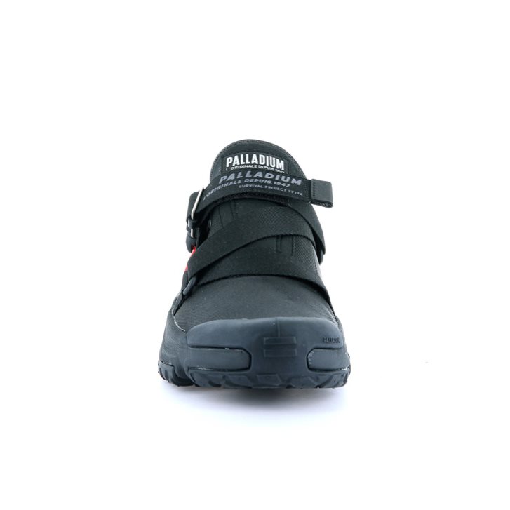 Palladium Off-grid LO Utility Joggesko Dame Svarte | 421783-GKB