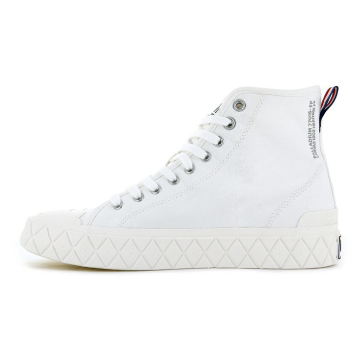 Palladium Palla Ace Canvas High Tops Joggesko Dame Hvite | 738064-OQL