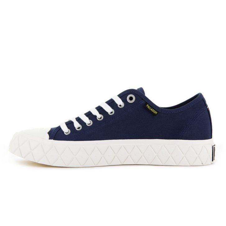 Palladium Palla Ace Canvas Low Tops Joggesko Herre Marineblå | 213065-MEX