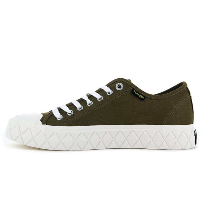 Palladium Palla Ace Canvas Low Tops Joggesko Herre Brune | 301924-USQ