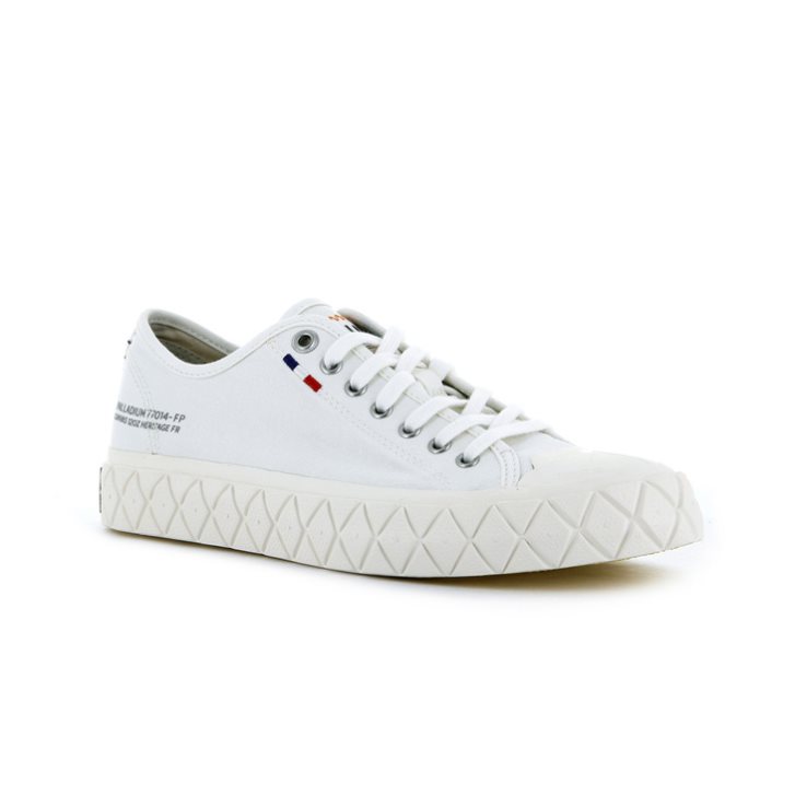 Palladium Palla Ace Canvas Low Tops Joggesko Dame Hvite | 428709-DTR