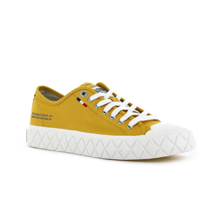 Palladium Palla Ace Canvas Low Tops Joggesko Herre Sennepsgul | 729805-DSI