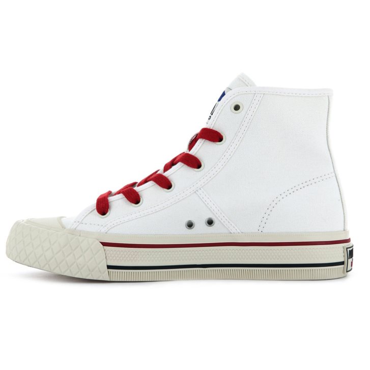 Palladium Palla Louvel High Tops Joggesko Dame Hvite | 378204-KIA