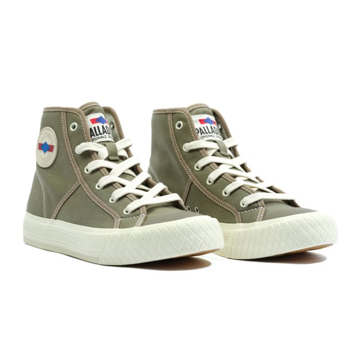 Palladium Palla Louvel High Tops Joggesko Dame Olivengrønne | 749863-QGR