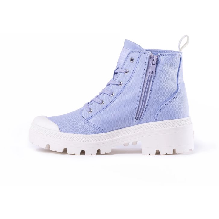 Palladium Pallabase Twill Støvler Dame Lavendel | 584021-XPK