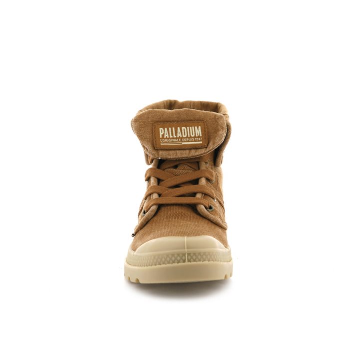 Palladium Pallabrousse Baggy Støvler Dame Brune | 039621-DAM