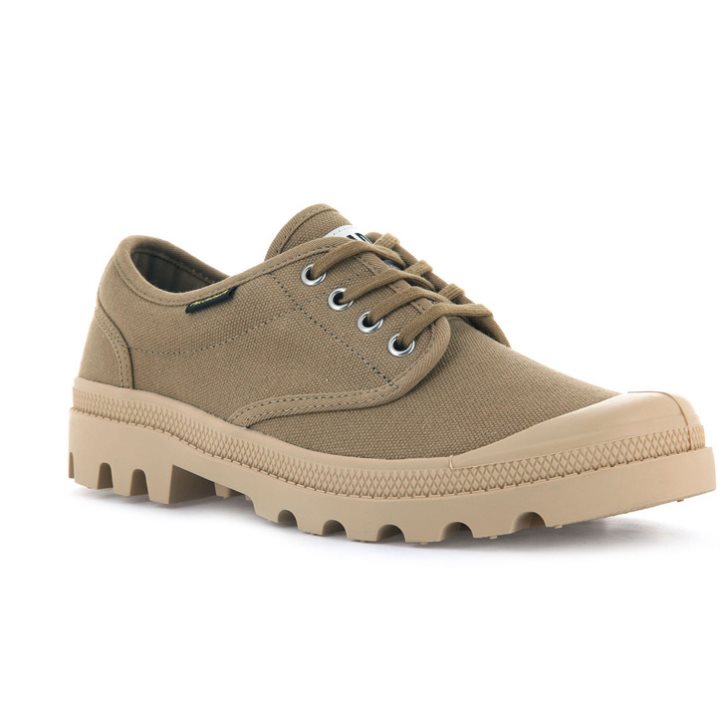 Palladium Pallabrousse Oxford Sko Dame Brune | 867250-PIS