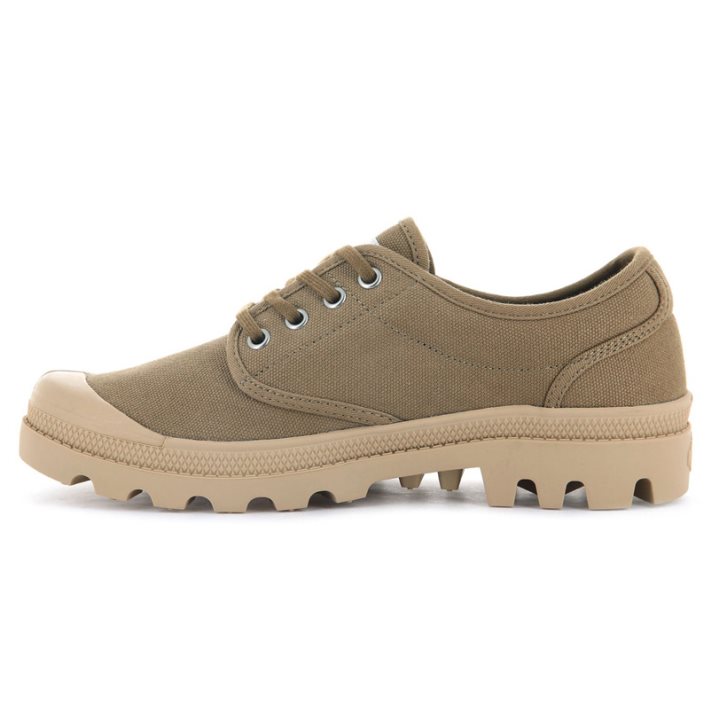 Palladium Pallabrousse Oxford Sko Dame Brune | 867250-PIS