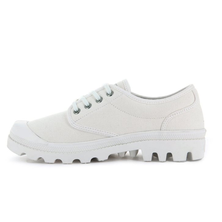 Palladium Pallabrousse Oxford Sko Dame Hvite | 460592-AHZ