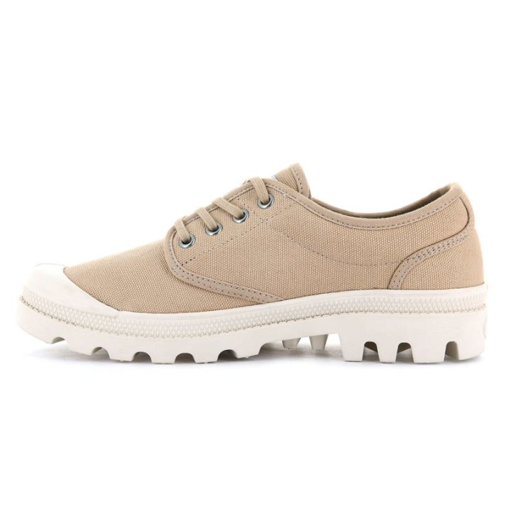 Palladium Pallabrousse Oxford Sko Dame Khaki | 142309-IAW