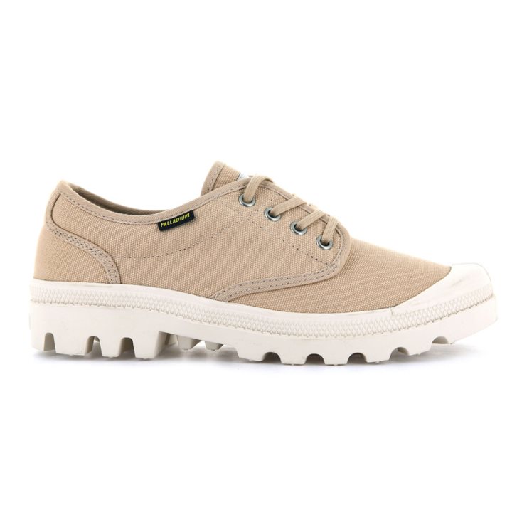 Palladium Pallabrousse Oxford Sko Herre Beige | 019643-FRJ