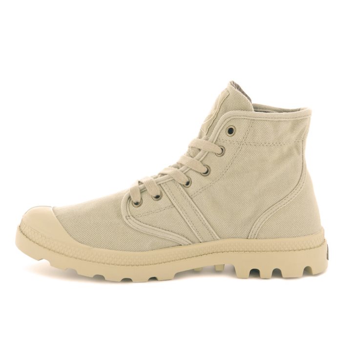 Palladium Pallabrousse Støvler Herre Khaki | 695041-PGV