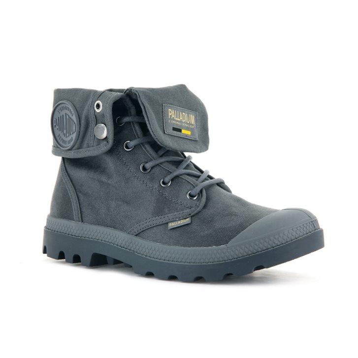 Palladium Pampa Baggy WAX Støvler Herre Grå | 632409-PYV