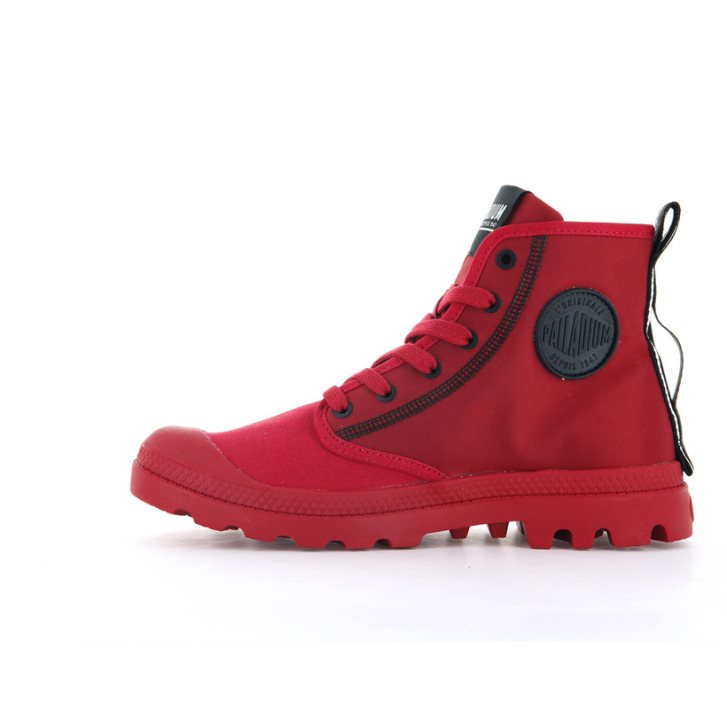 Palladium Pampa Dare 2 Survive Støvler Herre Rød | 806124-DJC