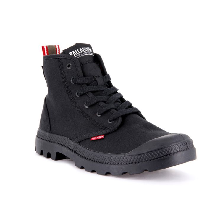 Palladium Pampa Dare 2 Survive Støvler Herre Svarte | 865701-AGL