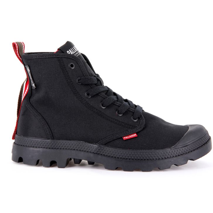 Palladium Pampa Dare 2 Survive Støvler Herre Svarte | 865701-AGL