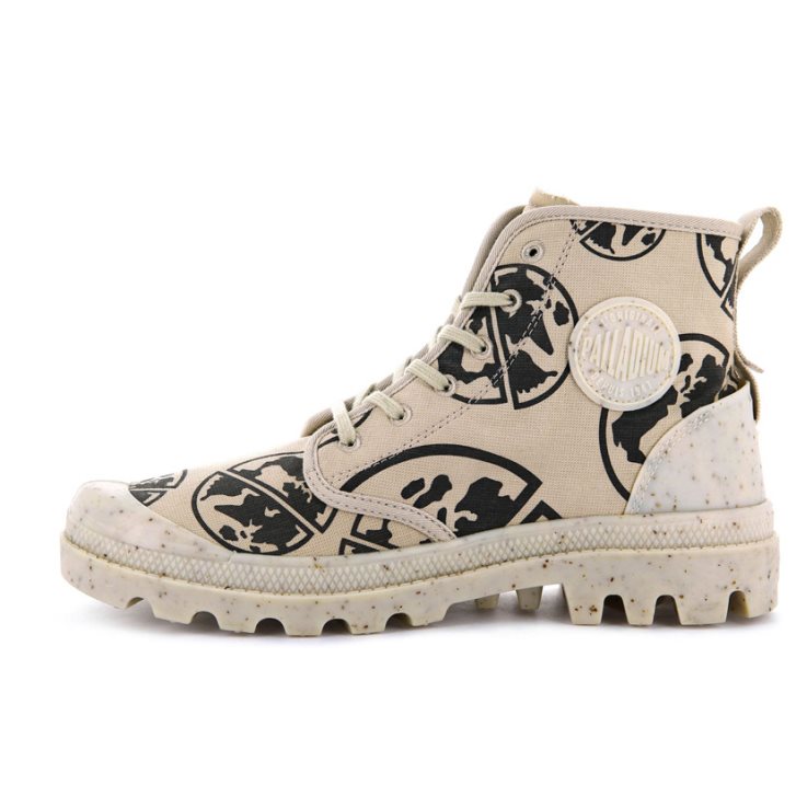 Palladium Pampa Eco-versary 75th Støvler Herre Khaki | 172309-HBZ