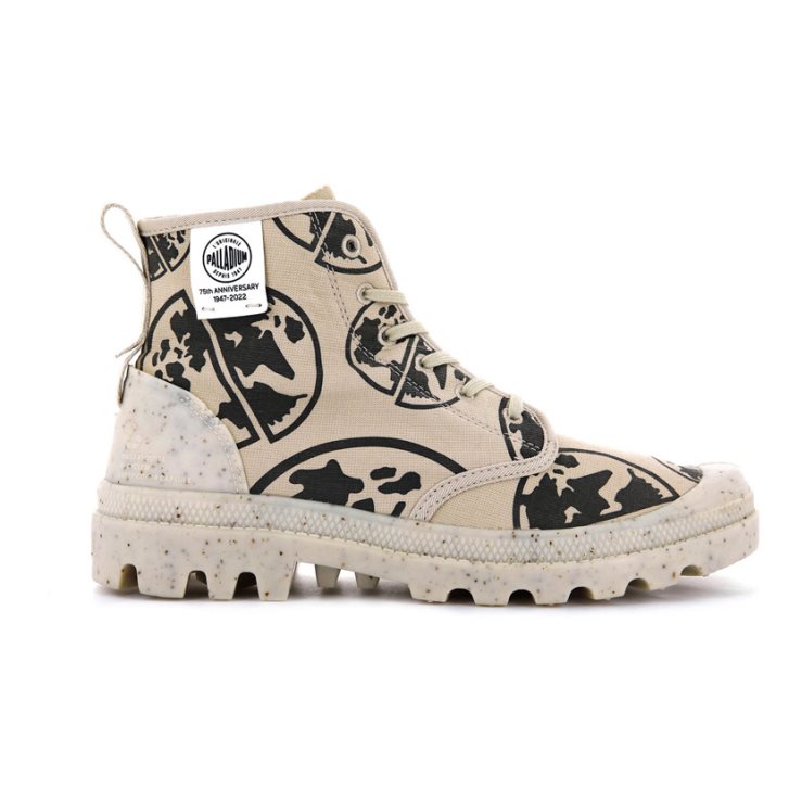 Palladium Pampa Eco-versary 75th Støvler Herre Khaki | 172309-HBZ