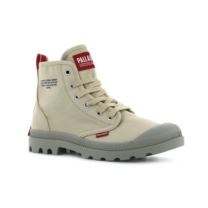 Palladium Pampa Hi Dare Støvler Herre Lyse Grønn | 745380-YBE