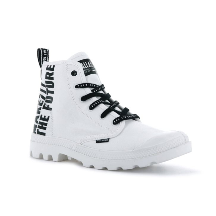 Palladium Pampa Hi Future Støvler Dame Hvite | 140892-NKS