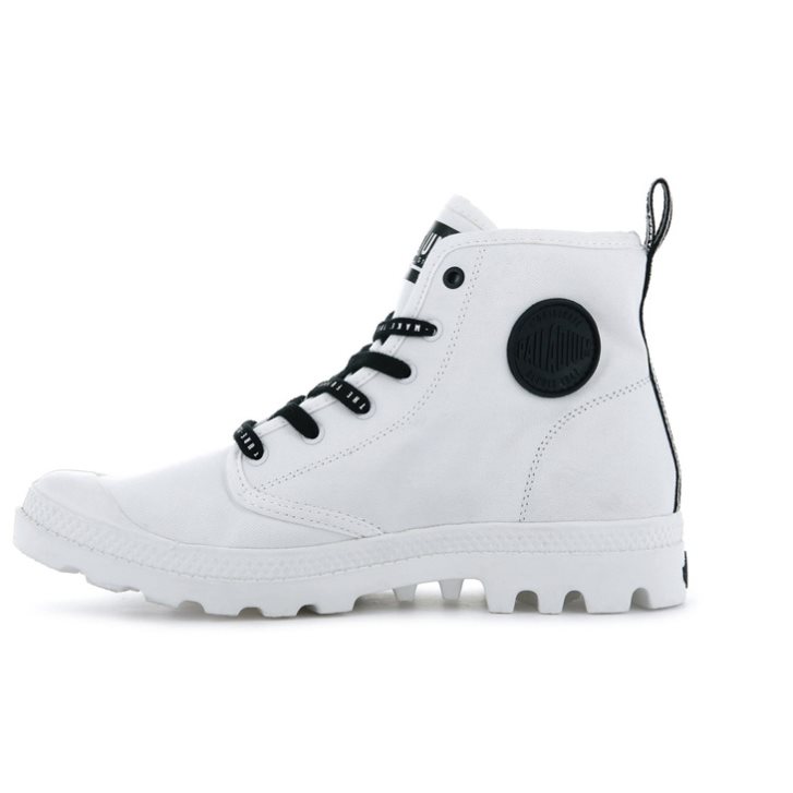 Palladium Pampa Hi Future Støvler Dame Hvite | 140892-NKS