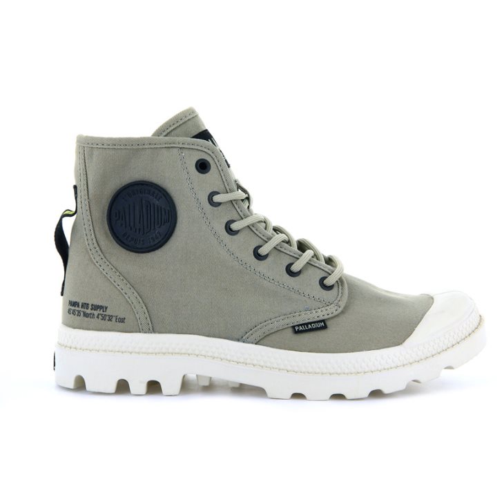 Palladium Pampa Hi Htg Supply Støvler Dame Grønn | 106957-CKM