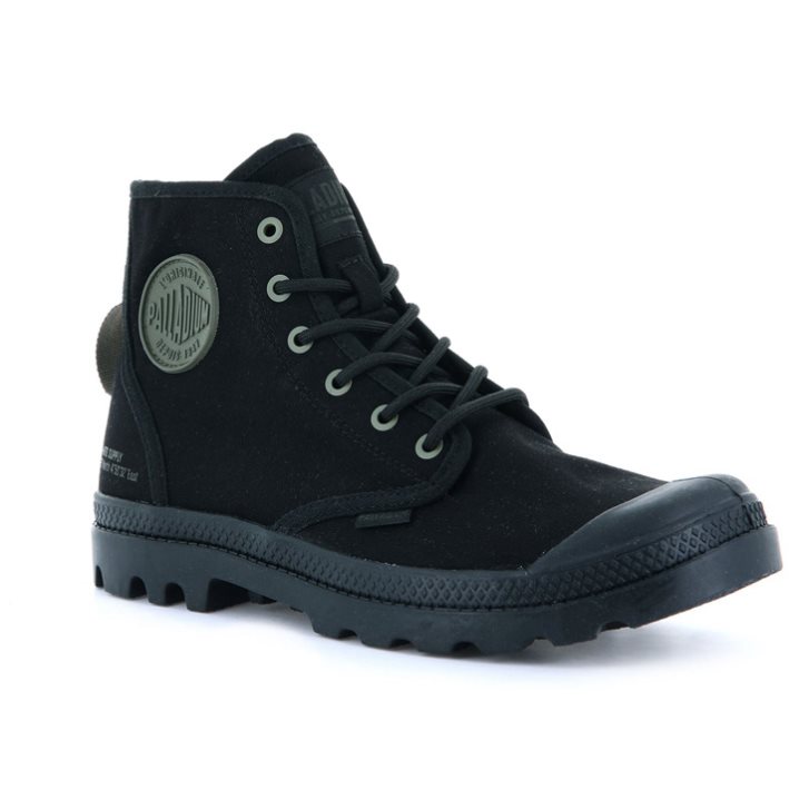 Palladium Pampa Hi Htg Supply Støvler Dame Svarte | 270536-HRF