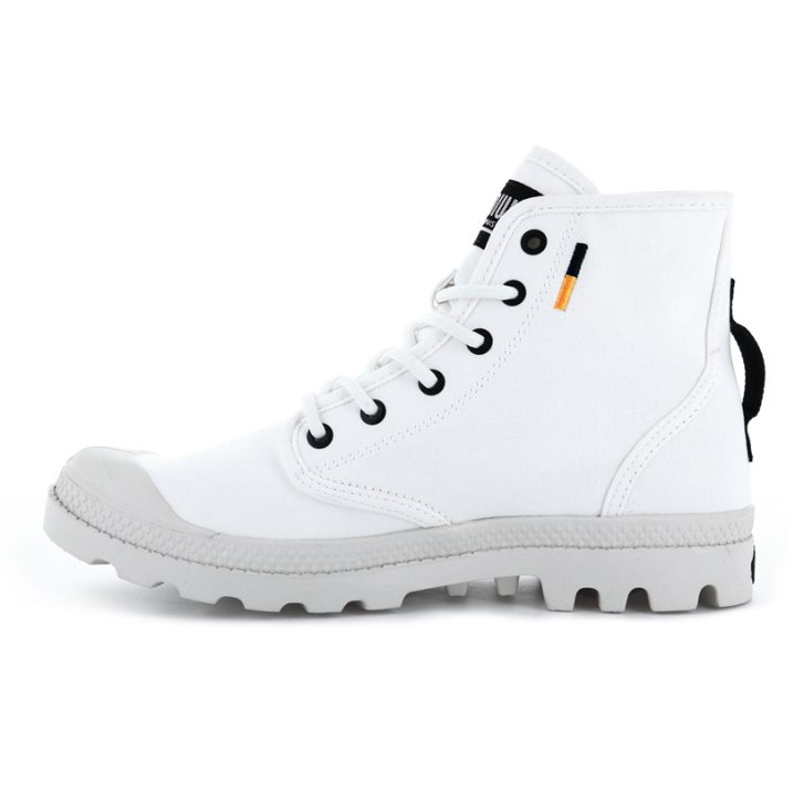 Palladium Pampa Hi Htg Supply Støvler Dame Hvite | 294718-CEF