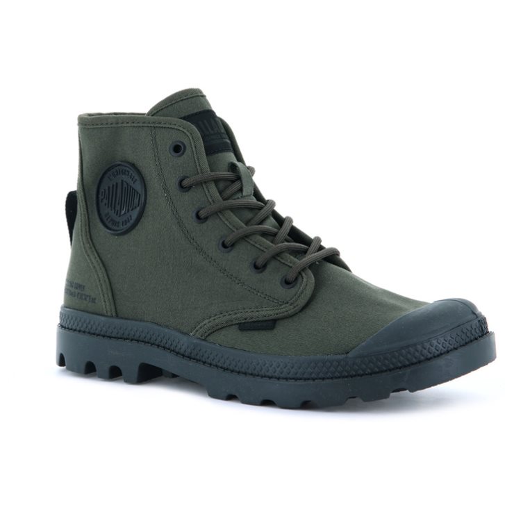 Palladium Pampa Hi Htg Supply Støvler Dame Grønn | 583674-NSU