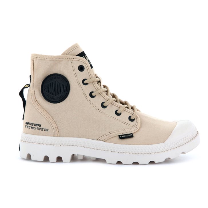 Palladium Pampa Hi Htg Supply Støvler Dame Beige | 736491-RXQ