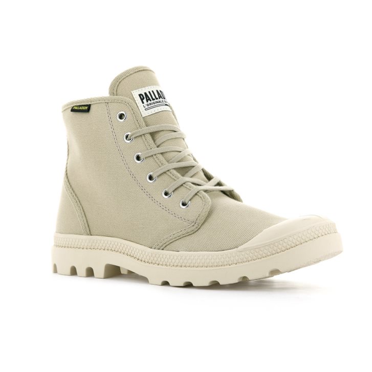 Palladium Pampa Hi Originale High Tops Joggesko Dame Lyse Grønn | 412675-XNR