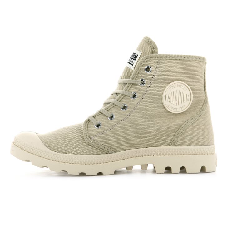 Palladium Pampa Hi Originale High Tops Joggesko Dame Lyse Grønn | 412675-XNR