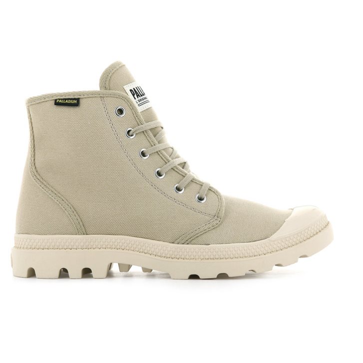 Palladium Pampa Hi Originale High Tops Joggesko Dame Lyse Grønn | 412675-XNR