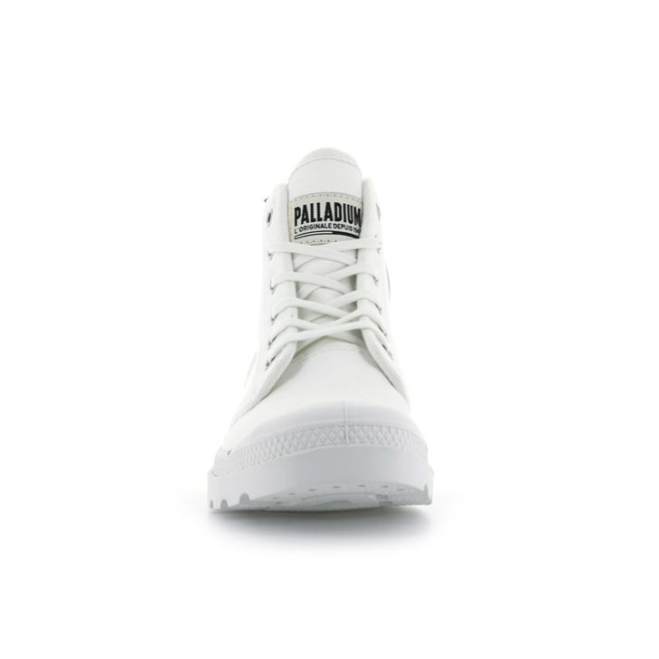 Palladium Pampa Hi Originale High Tops Joggesko Dame Hvite | 917064-XWU