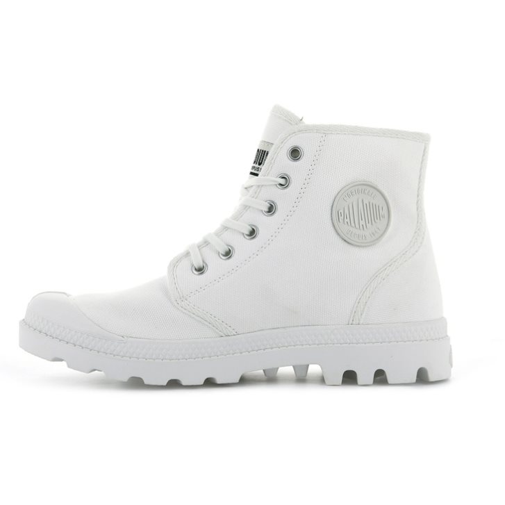 Palladium Pampa Hi Originale High Tops Joggesko Dame Hvite | 917064-XWU