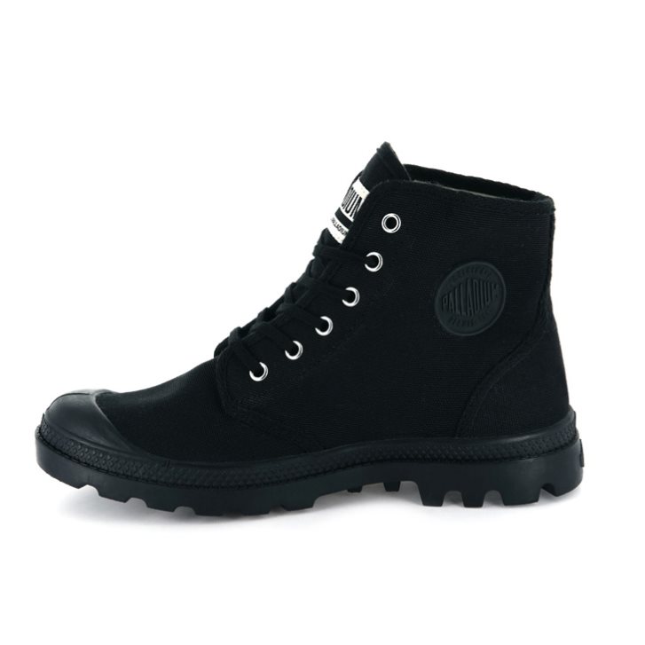 Palladium Pampa Hi Originale High Tops Joggesko Dame Svarte | 924057-BKC