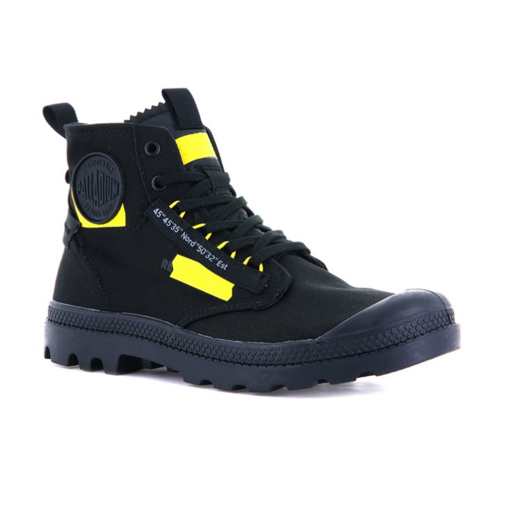 Palladium Pampa Hi Re-craft Støvler Herre Svarte | 968501-BCF