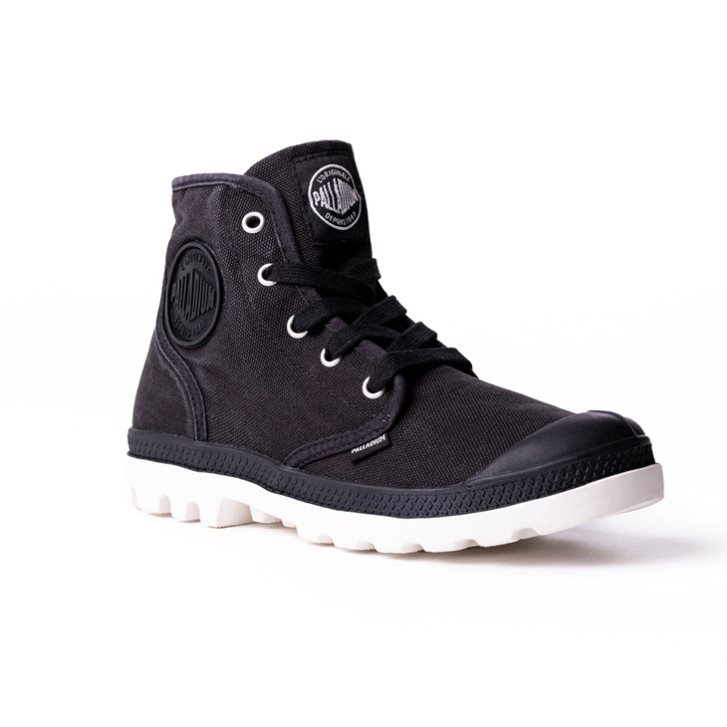 Palladium Pampa Hi Støvler Dame Svarte | 597028-FAS