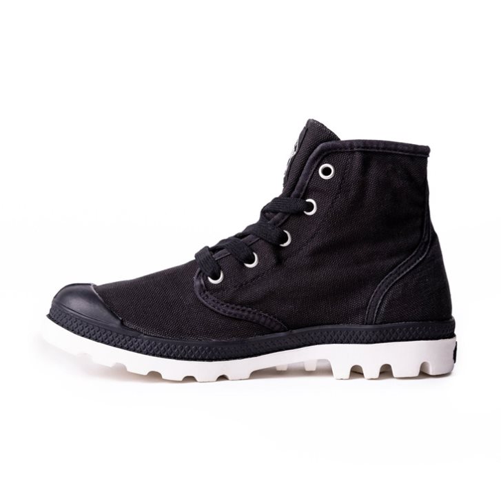 Palladium Pampa Hi Støvler Dame Svarte | 597028-FAS