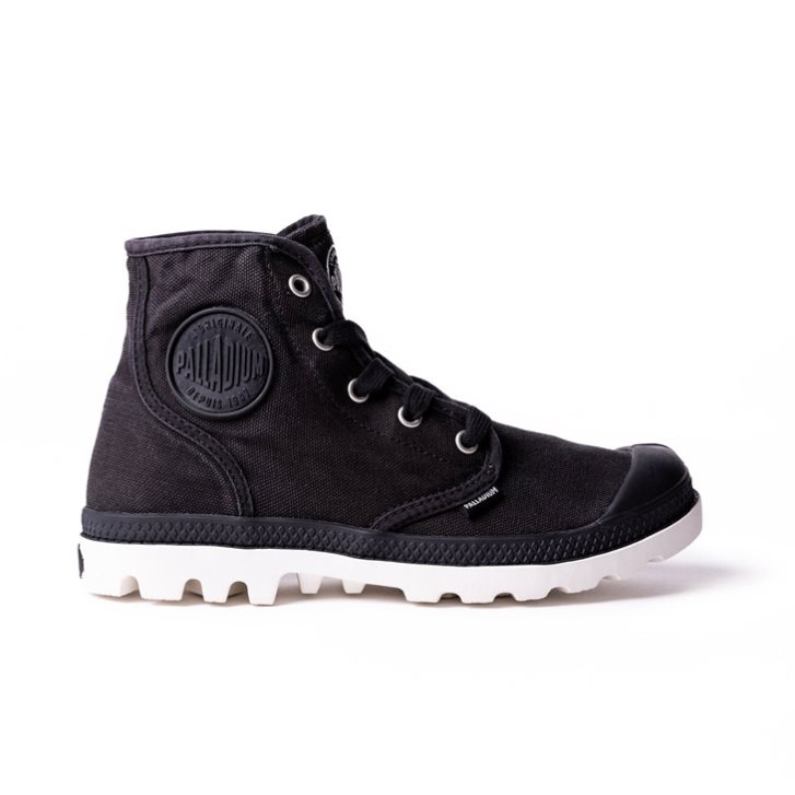 Palladium Pampa Hi Støvler Dame Svarte | 597028-FAS