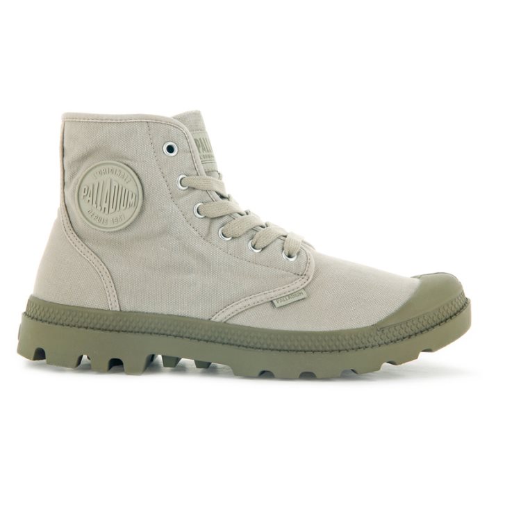 Palladium Pampa Hi Støvler Herre Lyse Grå | 402591-OGH